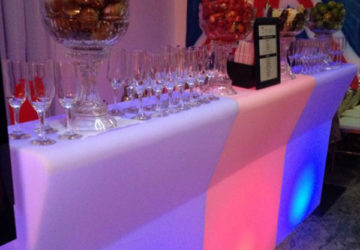 Balcao Bar Led Cores