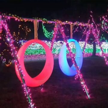 balanÇo suspenso de led rgb