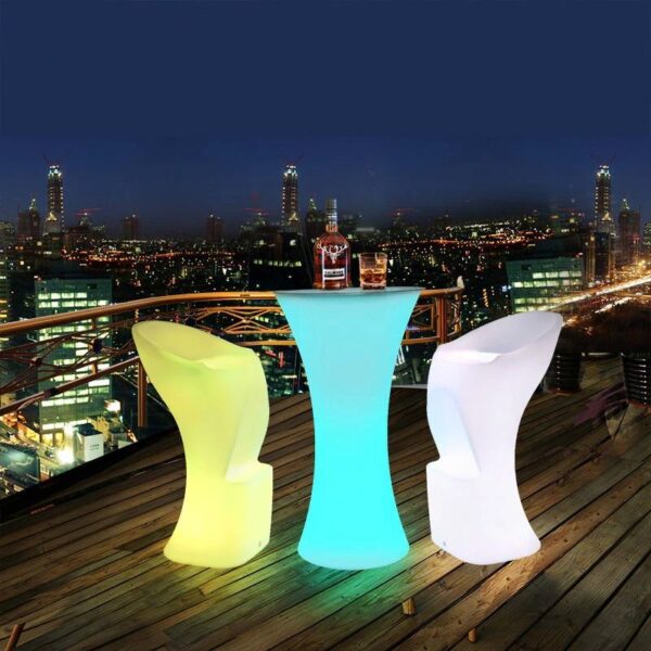 banqueta quad led rgb