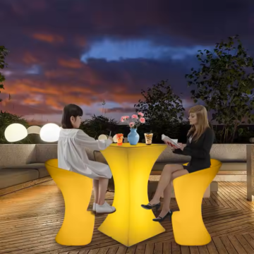 banqueta quad led rgb