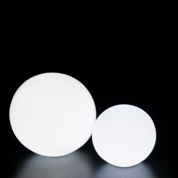 esfera 35 led rgb artiluminacao