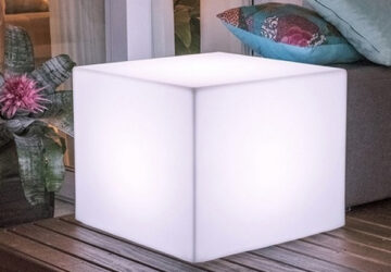 cubo 55 led rgb artiluminacao