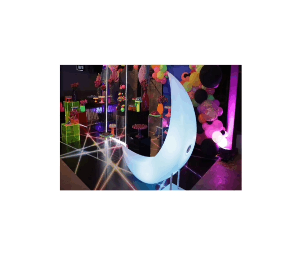 balanÇo lua led rgb artiluminacao